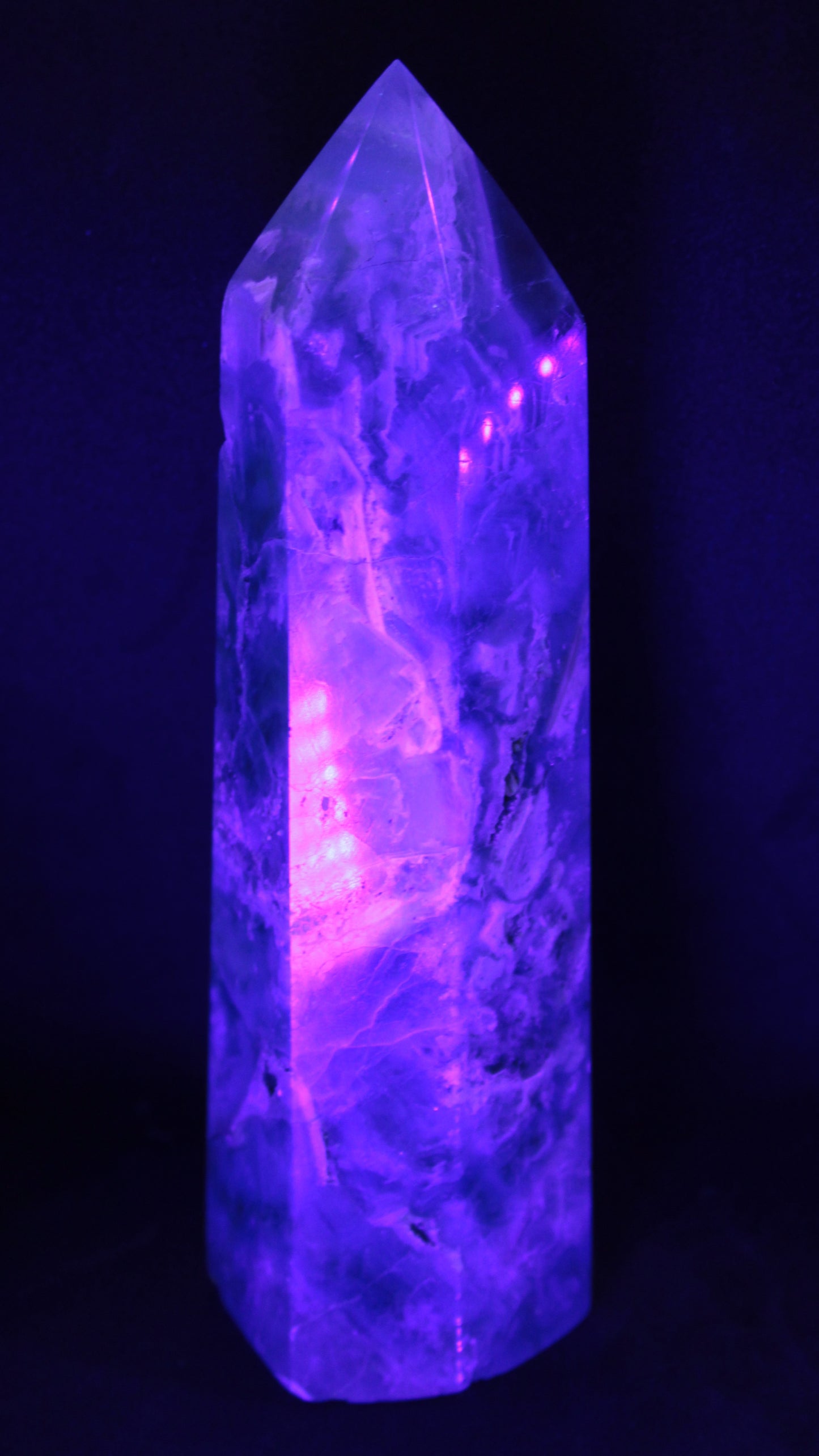 Green Fluorite obelisk 707g Rocks and Things