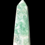 Green Fluorite obelisk 707g in sunlight,  Rocks and Things Store