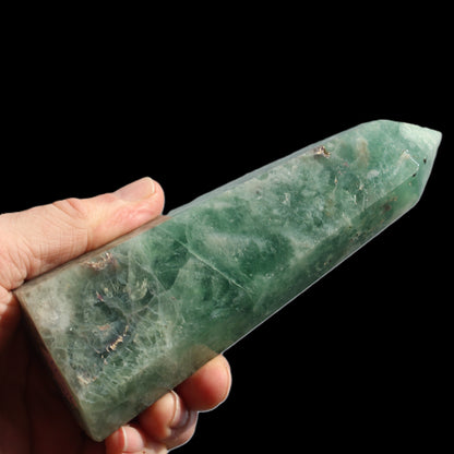 Green Fluorite obelisk 707g Rocks and Things