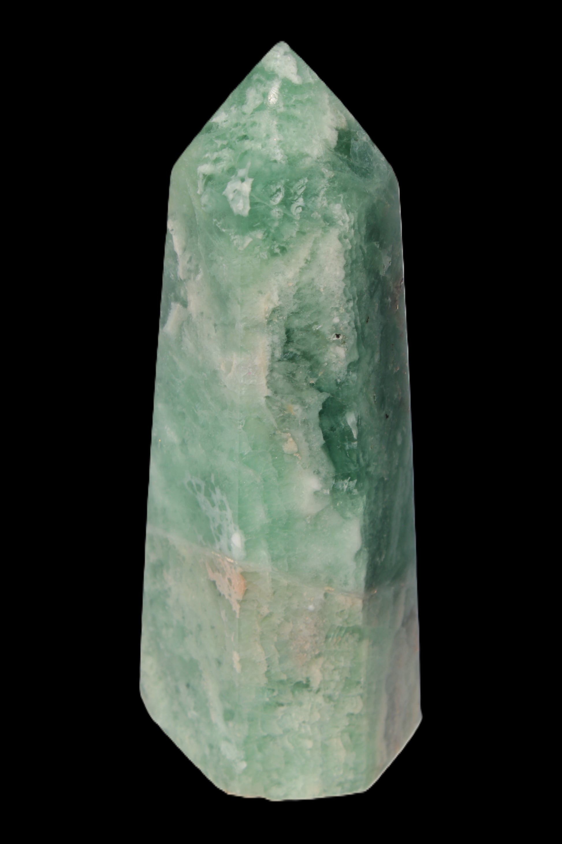 Green Fluorite obelisk 707g Rocks and Things