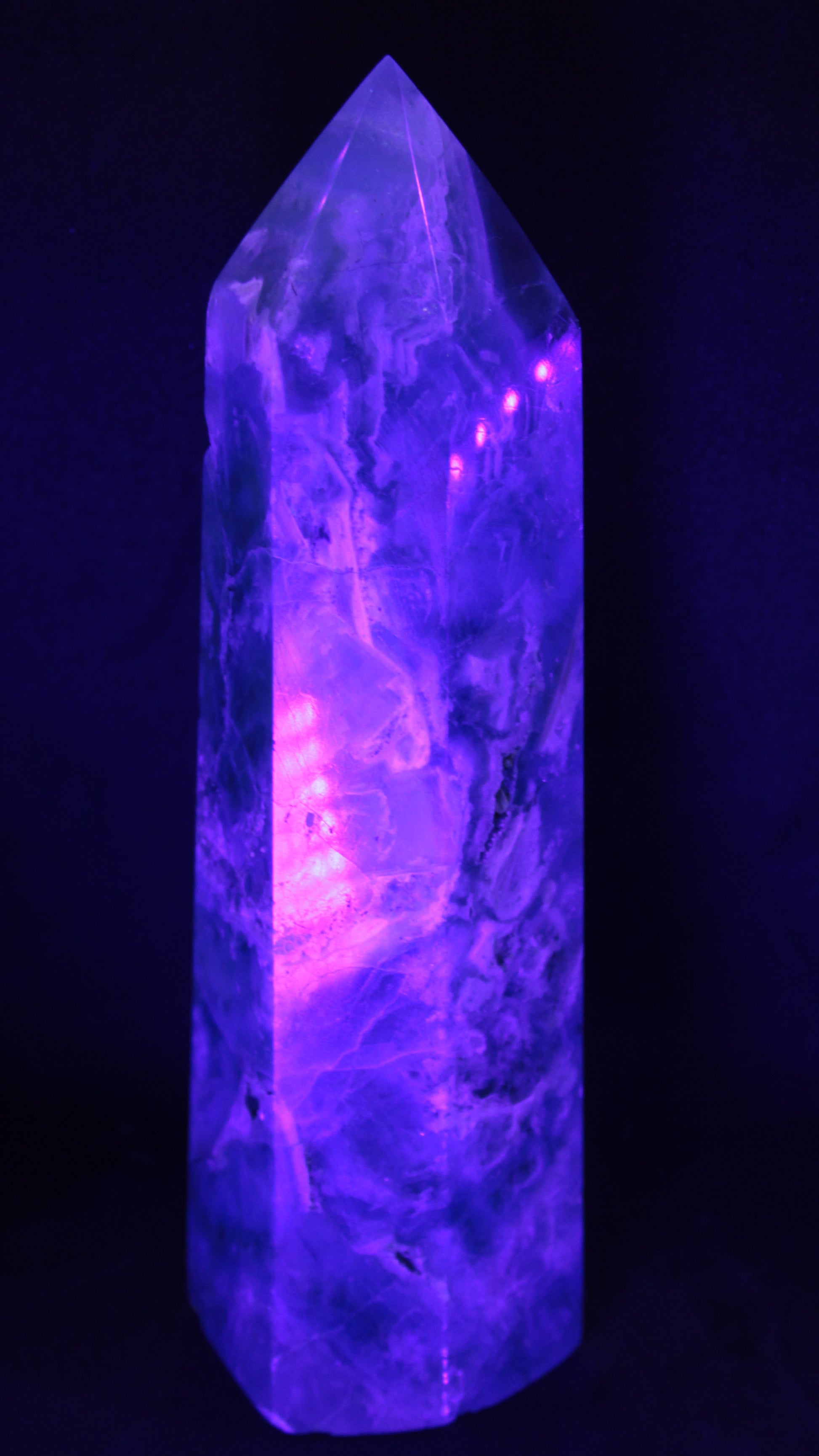 Green Fluorite obelisk 707g Rocks and Things