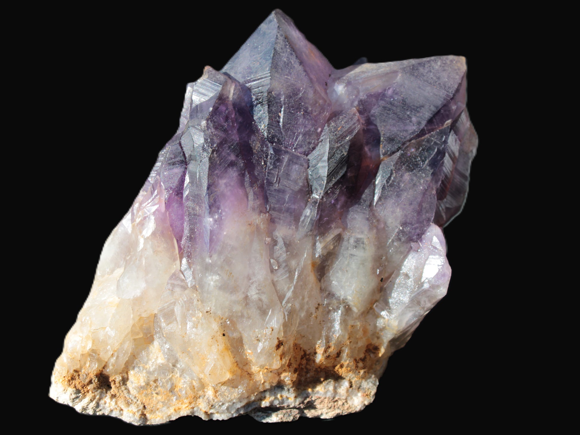 Amethyst backbone cluster 1341g Rocks and Things