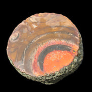 Warring States Carnelian red silk banded Agate 84g in sunlight - Rocks and Things Store