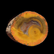 Warring States Carnelian red and yellow silk banded Agate 71g - Rocks and Things Store