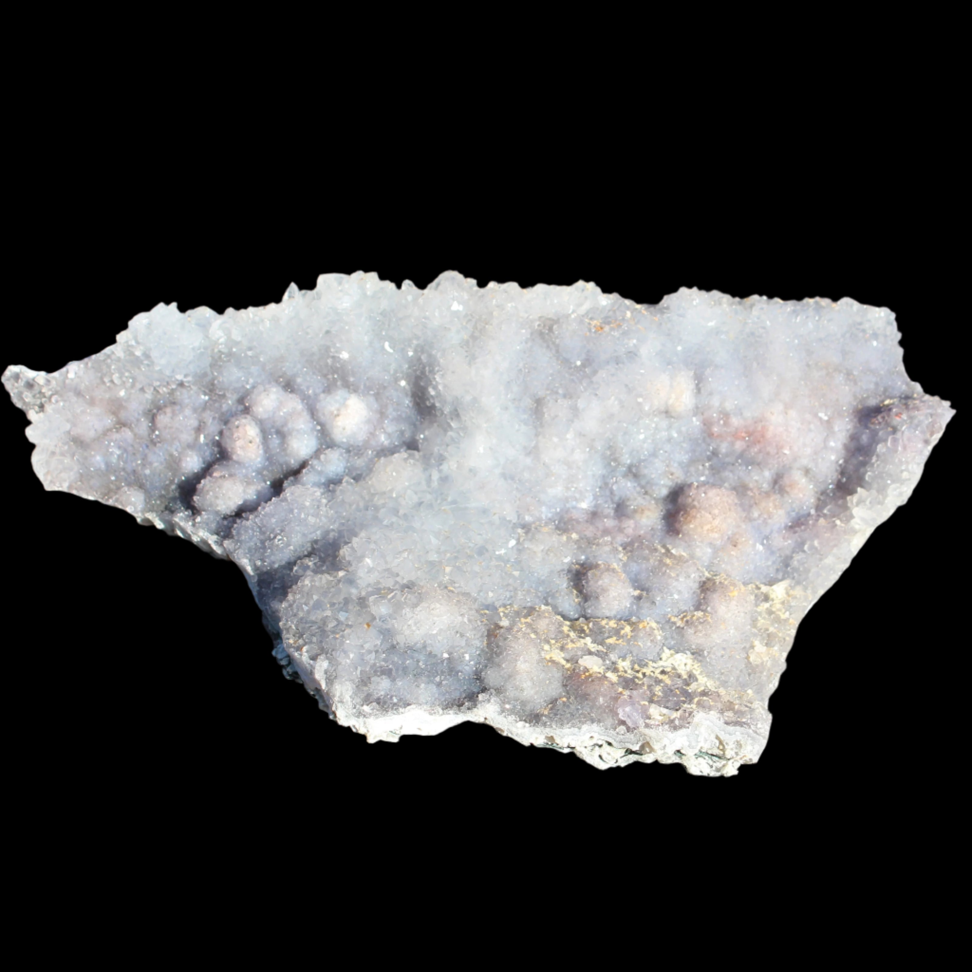 Pink and Violet Amethyst cluster 245*139*31mm 779g in sunlight - Rocks and Things Store