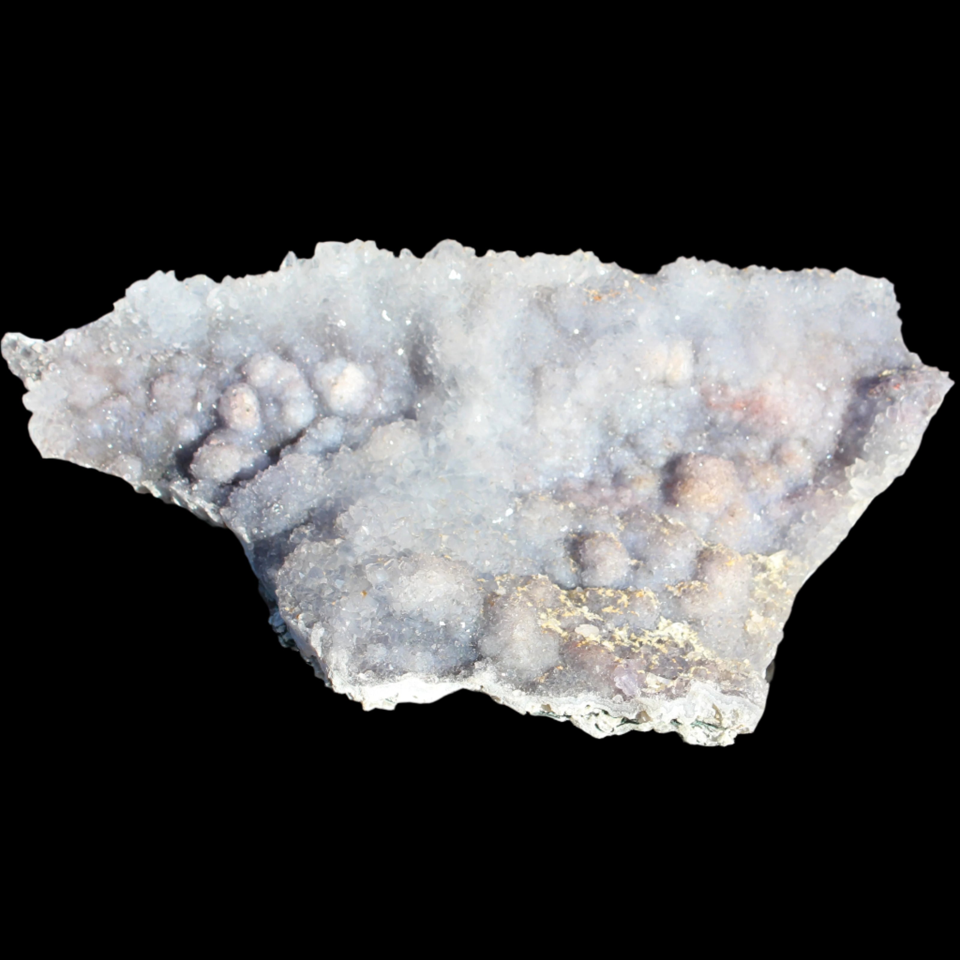 Pink and Violet Amethyst cluster 245*139*31mm 779g in sunlight - Rocks and Things Store