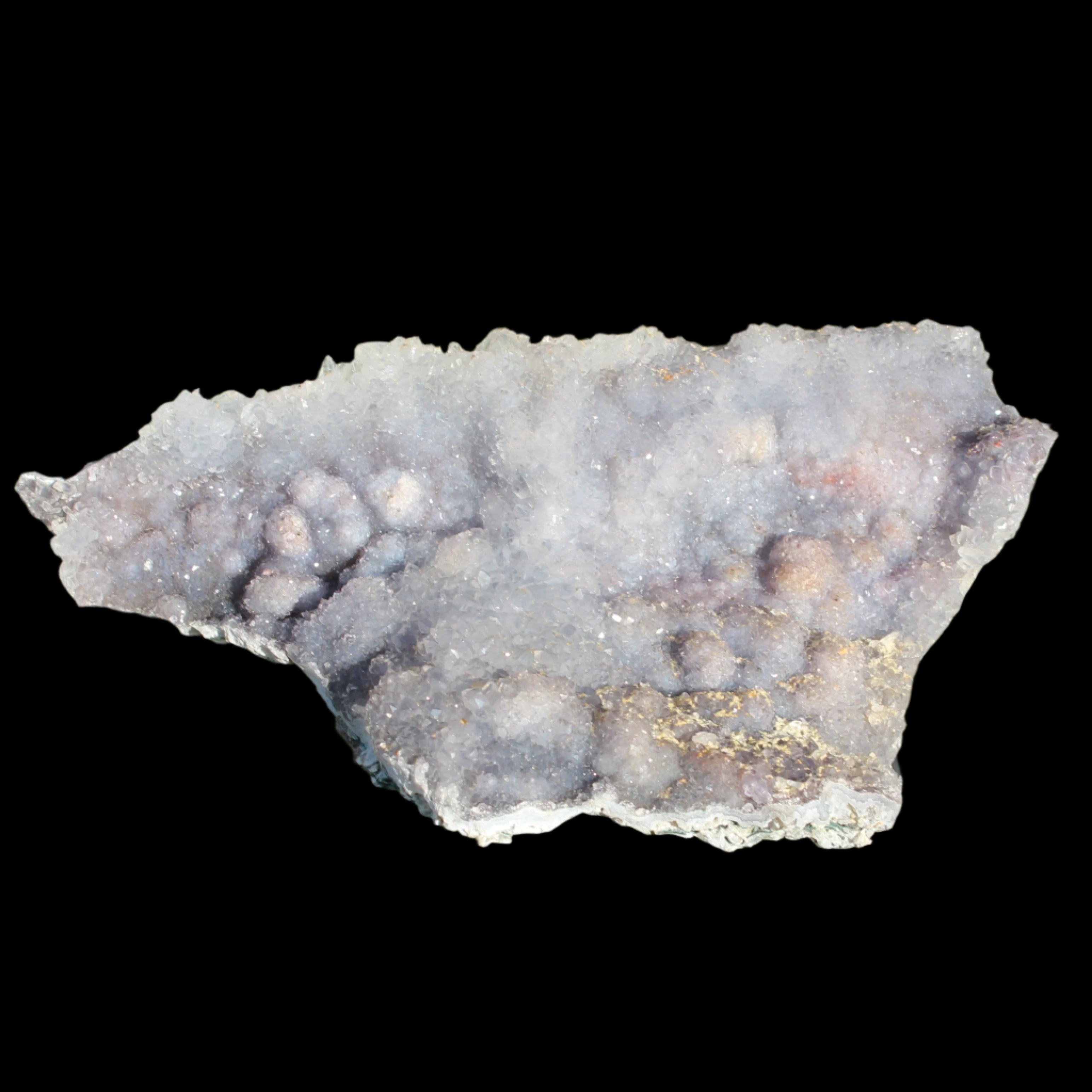 Pink and Violet Amethyst cluster 245*139*31mm 779g in sunlight - Rocks and Things Store