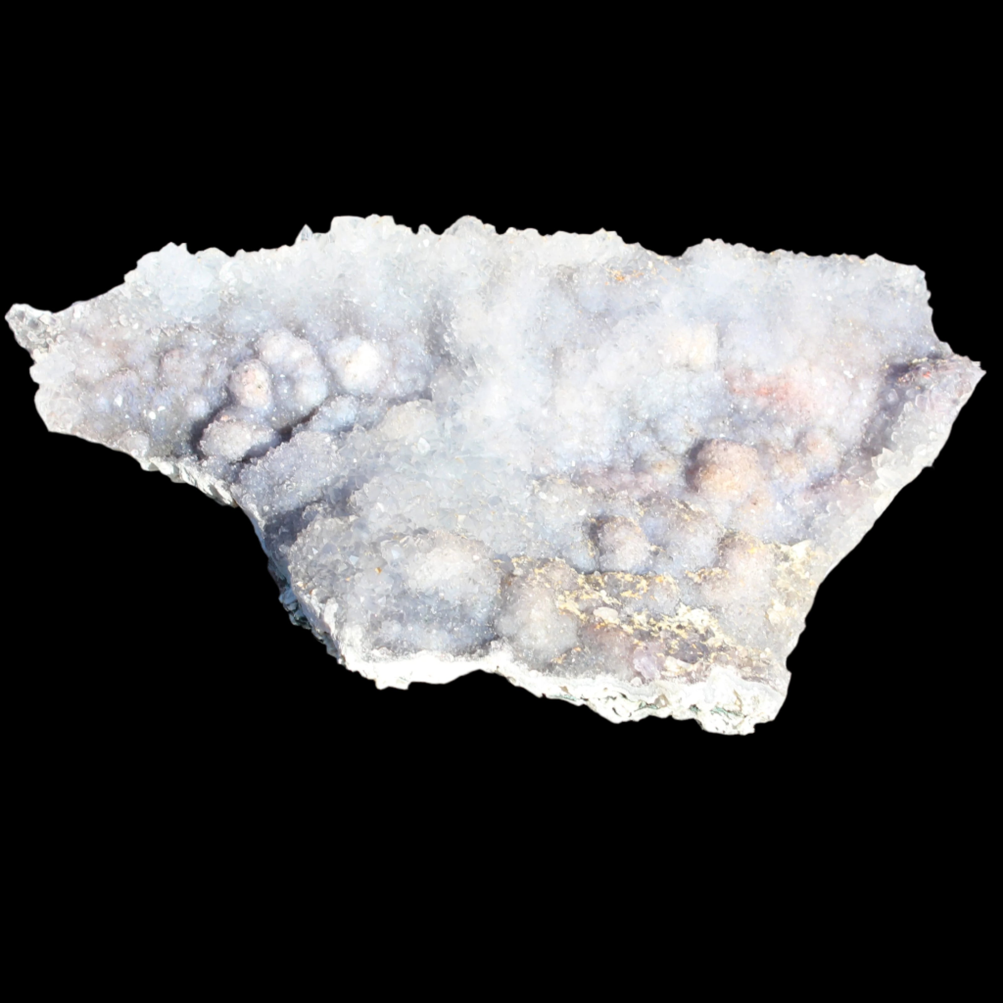 Pink and Violet Amethyst cluster 245*139*31mm 779g in sunlight - Rocks and Things Store