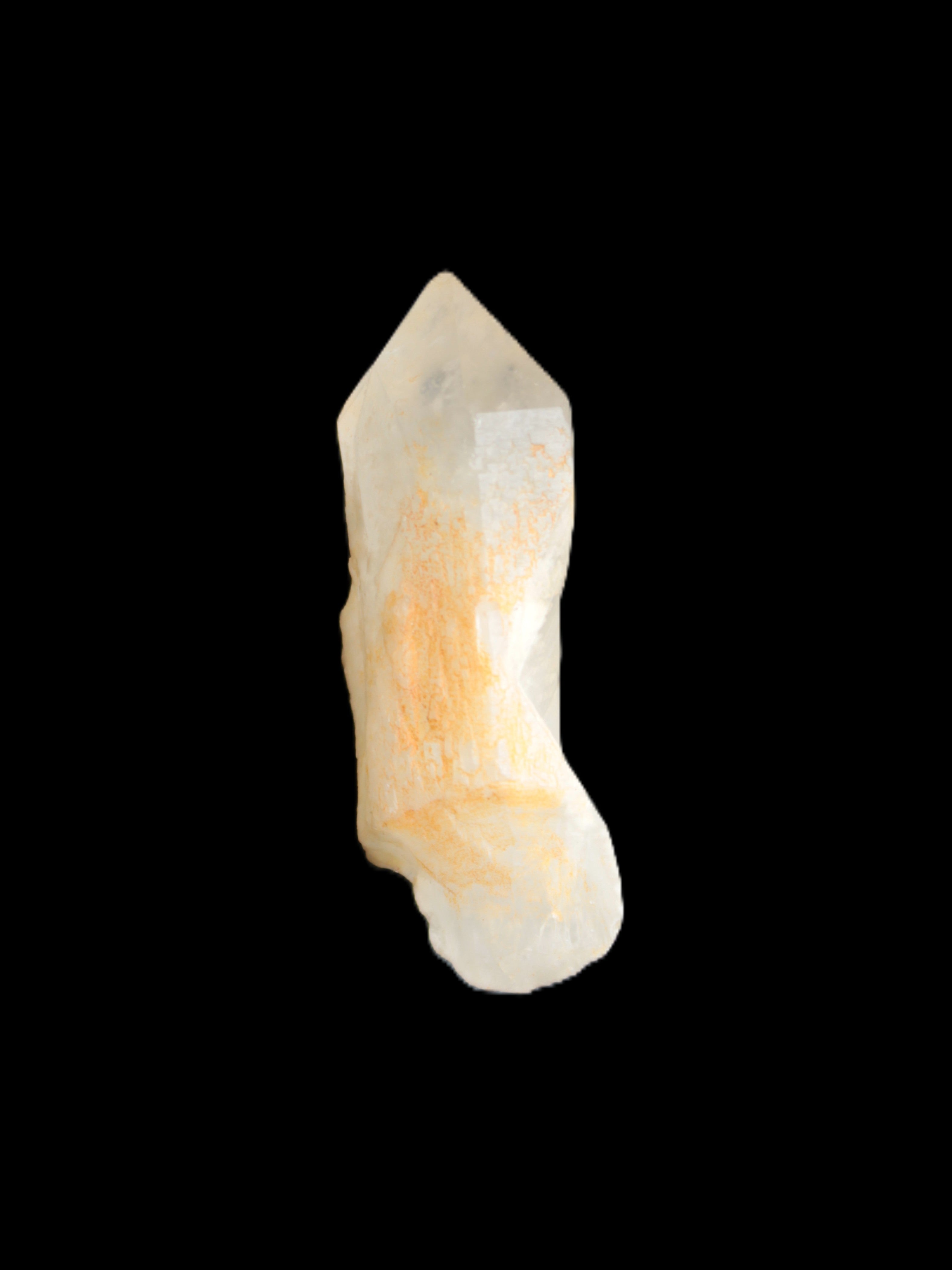 Clear Quartz sceptre 56mm 29g in sunlight