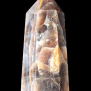 Dark Fluorite obelisk 180*76mm 1775g in sunlight - Rocks and Things Store