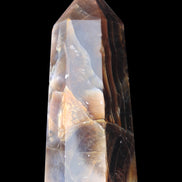Dark Fluorite obelisk 180*76mm 1775g in sunlight - Rocks and Things Store