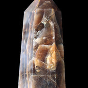 Dark Fluorite obelisk 180*76mm 1775g in sunlight - Rocks and Things Store