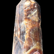 Dark Fluorite obelisk 180*76mm 1775g in sunlight - Rocks and Things Store