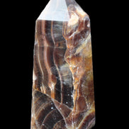 Dark Fluorite obelisk 180*76mm 1775g in sunlight - Rocks and Things Store