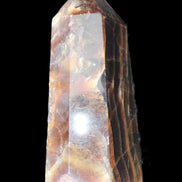 Dark Fluorite obelisk 180*76mm 1775g in sunlight - Rocks and Things Store