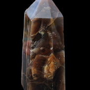 Dark Fluorite obelisk 180*76mm 1775g in sunlight - Rocks and Things Store