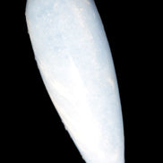 Celestite hand-carved massage wand, various sizes Rocks and Things Store