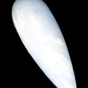 Celestite hand-carved massage wand, various sizes Rocks and Things Store