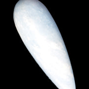 Celestite hand-carved massage wand, various sizes Rocks and Things Store