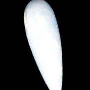 Celestite hand-carved massage wand, various sizes Rocks and Things Store