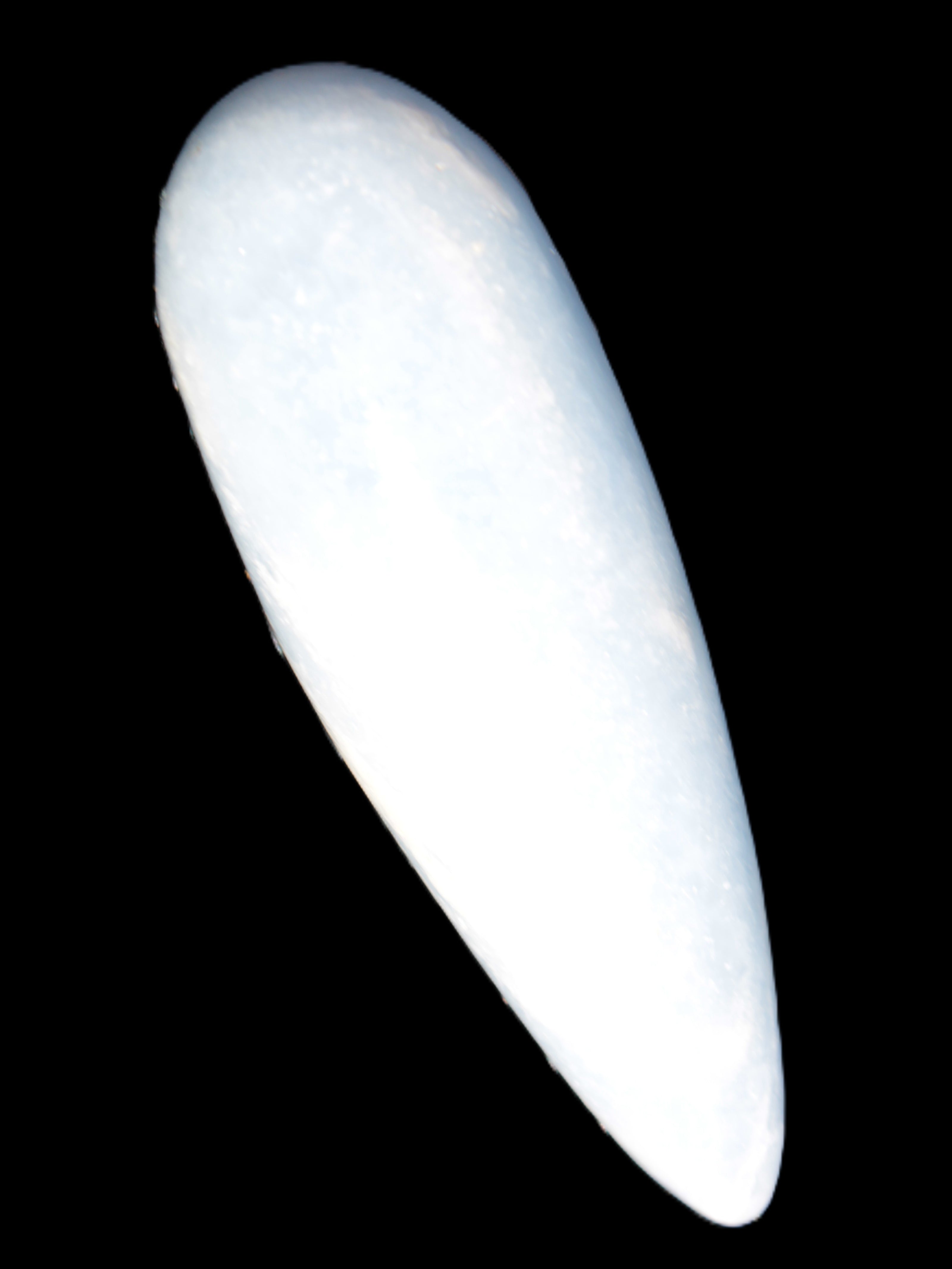 Celestite hand-carved massage wand, various sizes Rocks and Things Store