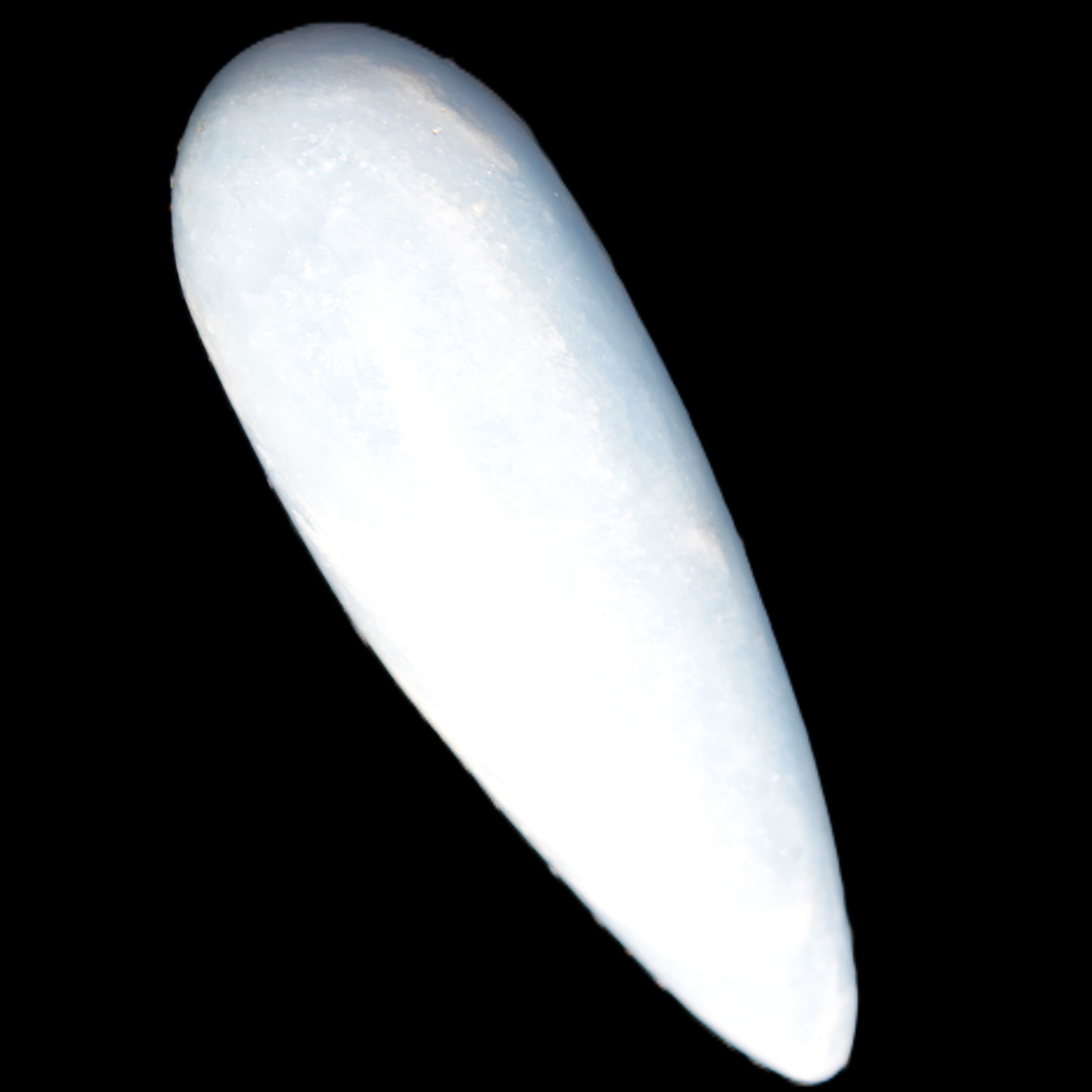 Celestite hand-carved massage wand, various sizes Rocks and Things Store