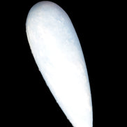 Celestite hand-carved massage wand, various sizes Rocks and Things Store