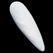 Celestite hand-carved massage wand, various sizes Rocks and Things Store