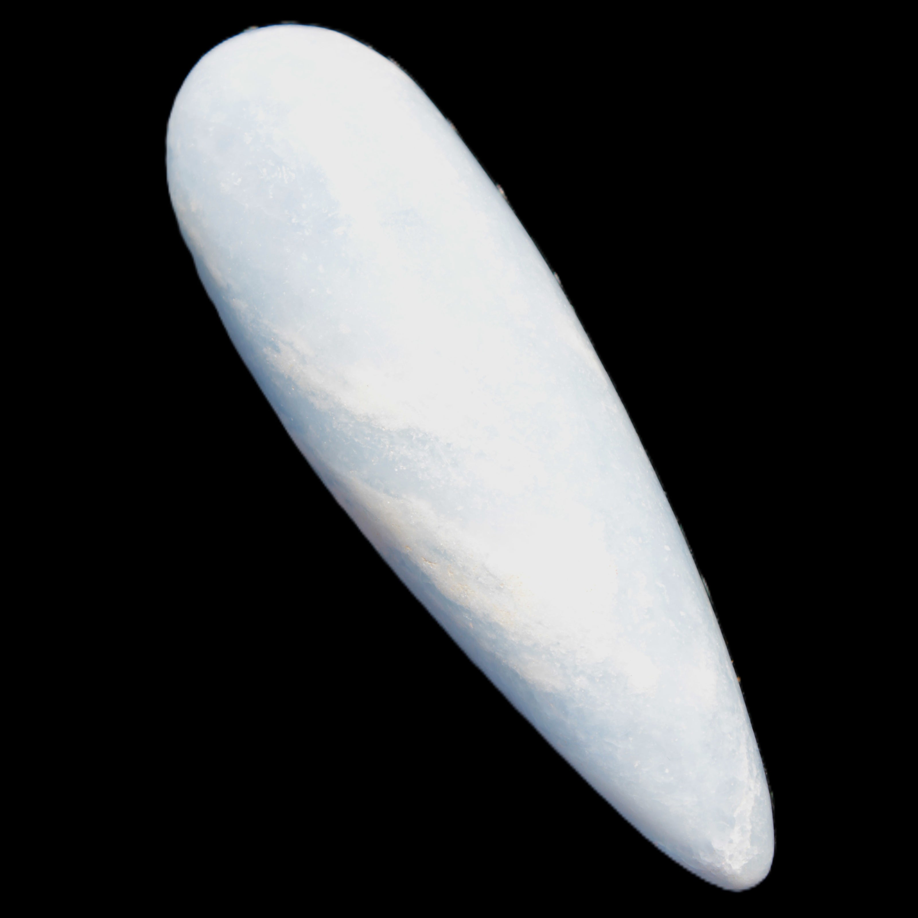 Celestite hand-carved massage wand, various sizes Rocks and Things Store