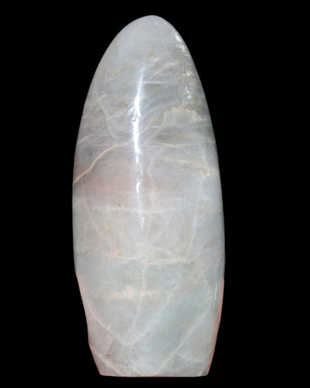 Moonstone Plagioclase Feldspar freeform 700g in sunlight - Rocks and Things Store