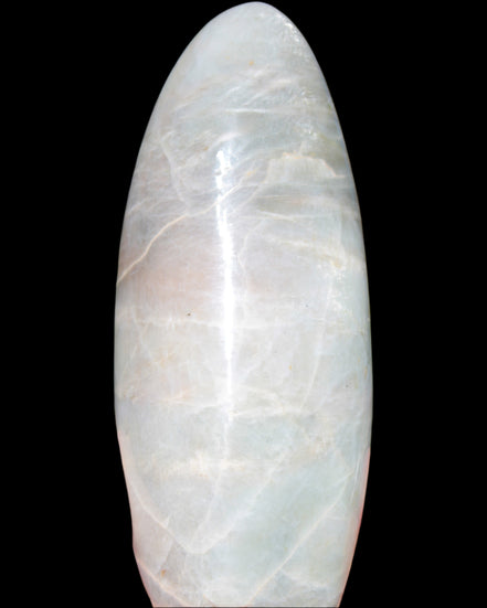 Moonstone Plagioclase Feldspar freeform 700g in sunlight - Rocks and Things Store