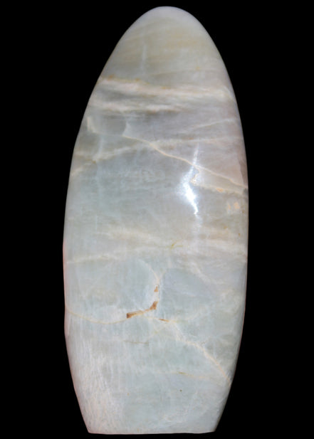 Moonstone Plagioclase Feldspar freeform 700g in sunlight - Rocks and Things Store
