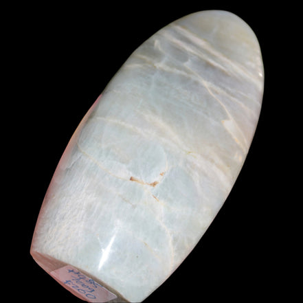 Moonstone Plagioclase Feldspar freeform 700g in sunlight - Rocks and Things Store
