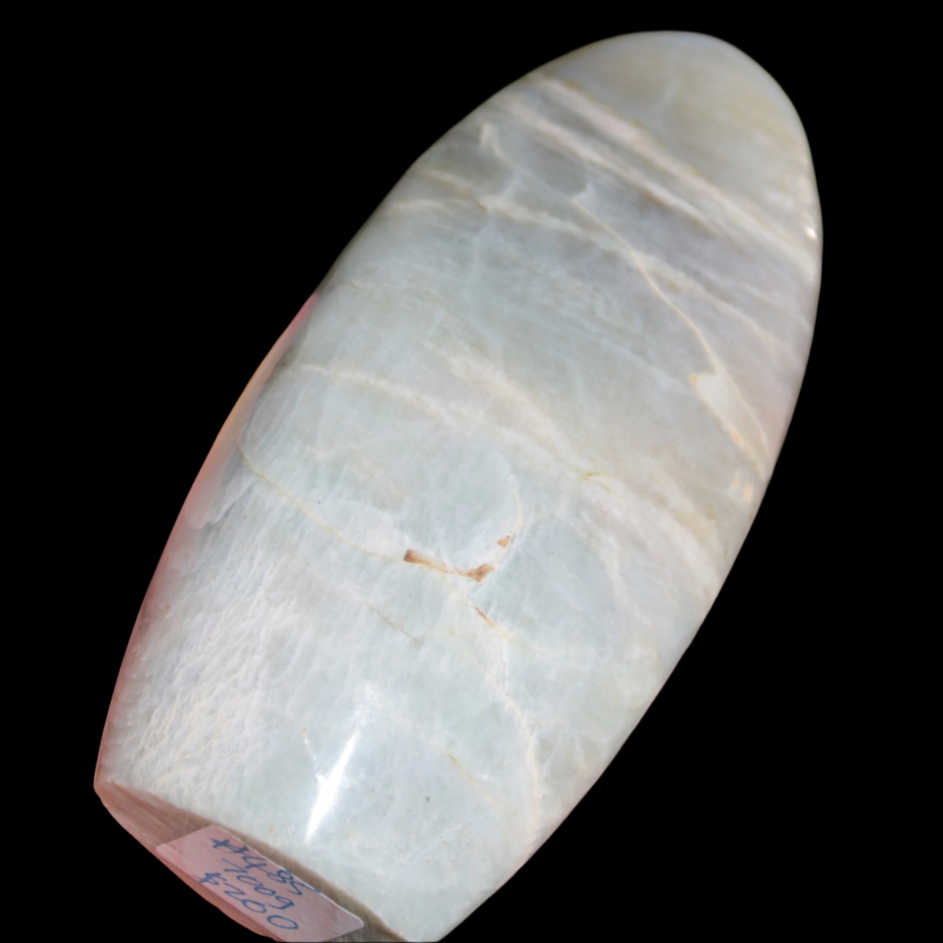 Moonstone Plagioclase Feldspar freeform 700g in sunlight - Rocks and Things Store