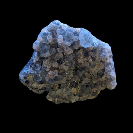 Fluorite green and yellow cubic crystal cluster 110g in LED & UV light - Rocks and Things Store