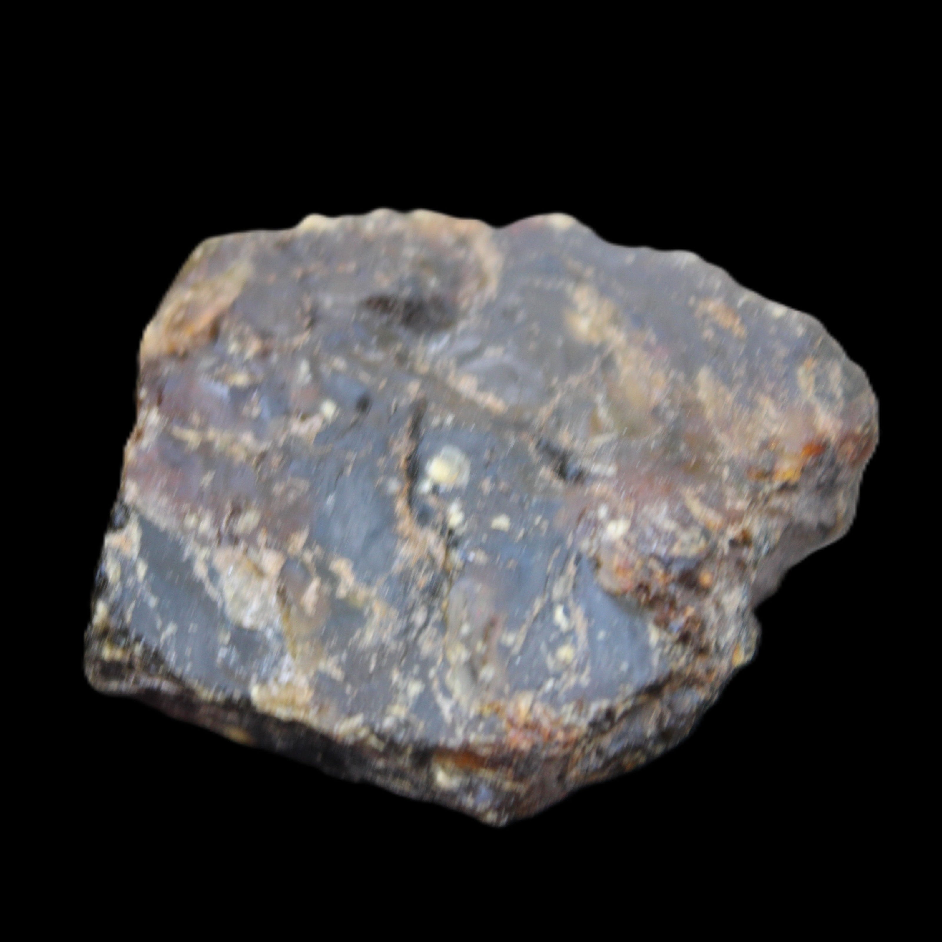 Blue Amber from Mozambique 1/2 pieces 37-40mm 14-20g in sunlight - Rocks and Things Store