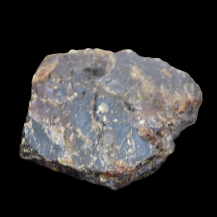 Blue Amber from Mozambique 1/2 pieces 37-40mm 14-20g in sunlight - Rocks and Things Store