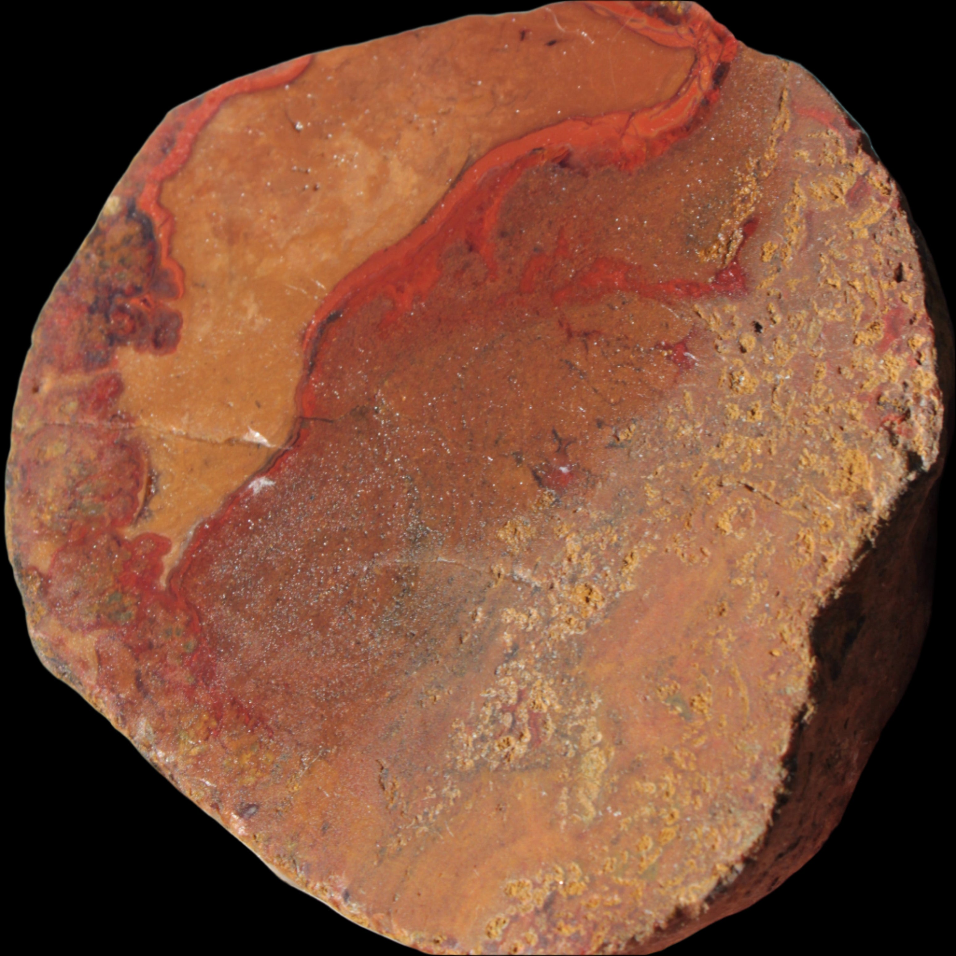 Surya Agate geode 179g in sunlight -  Rocks and Things Store