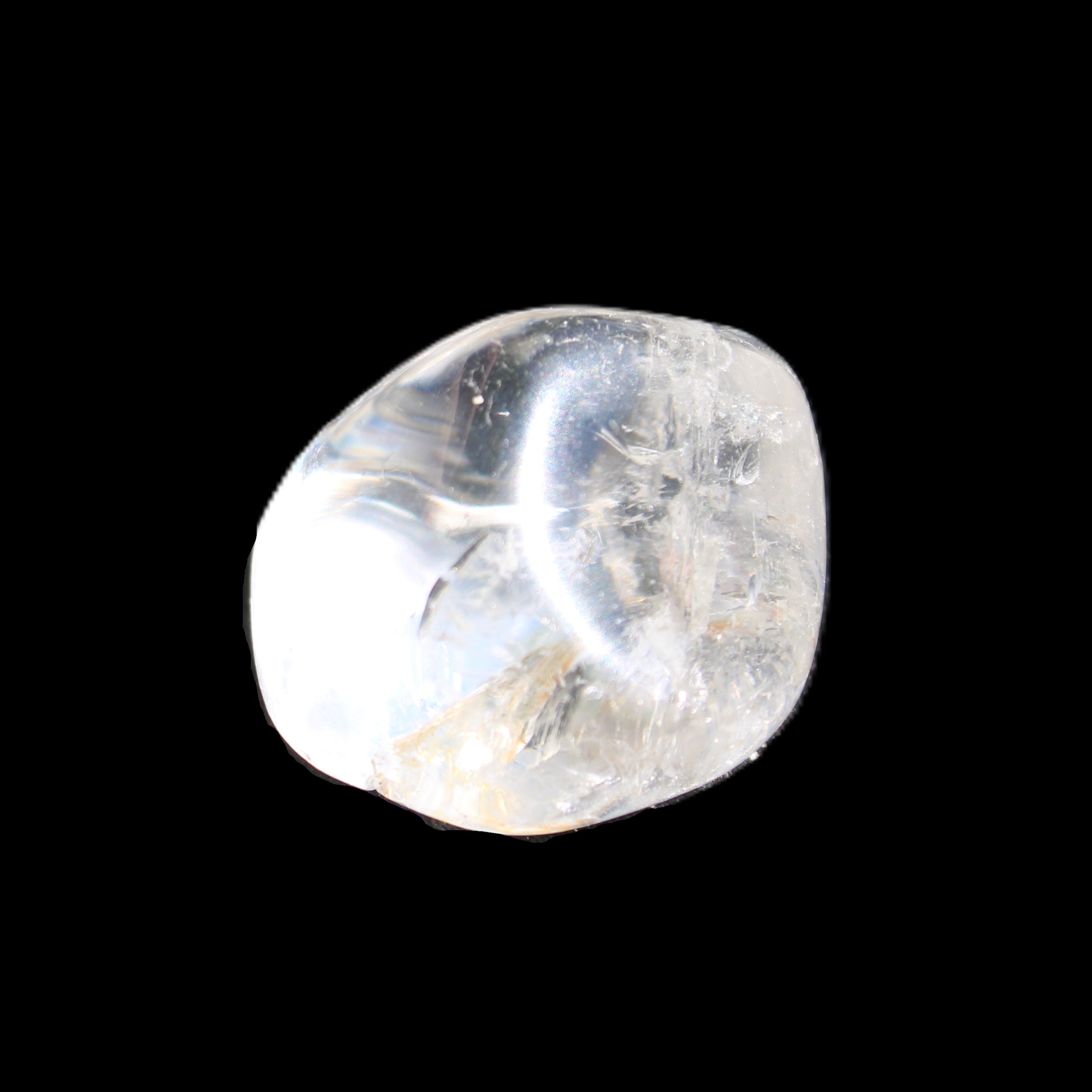 Clear Quartz tumble polished crystal 16-17g in sunlight - Rocks and Things Store