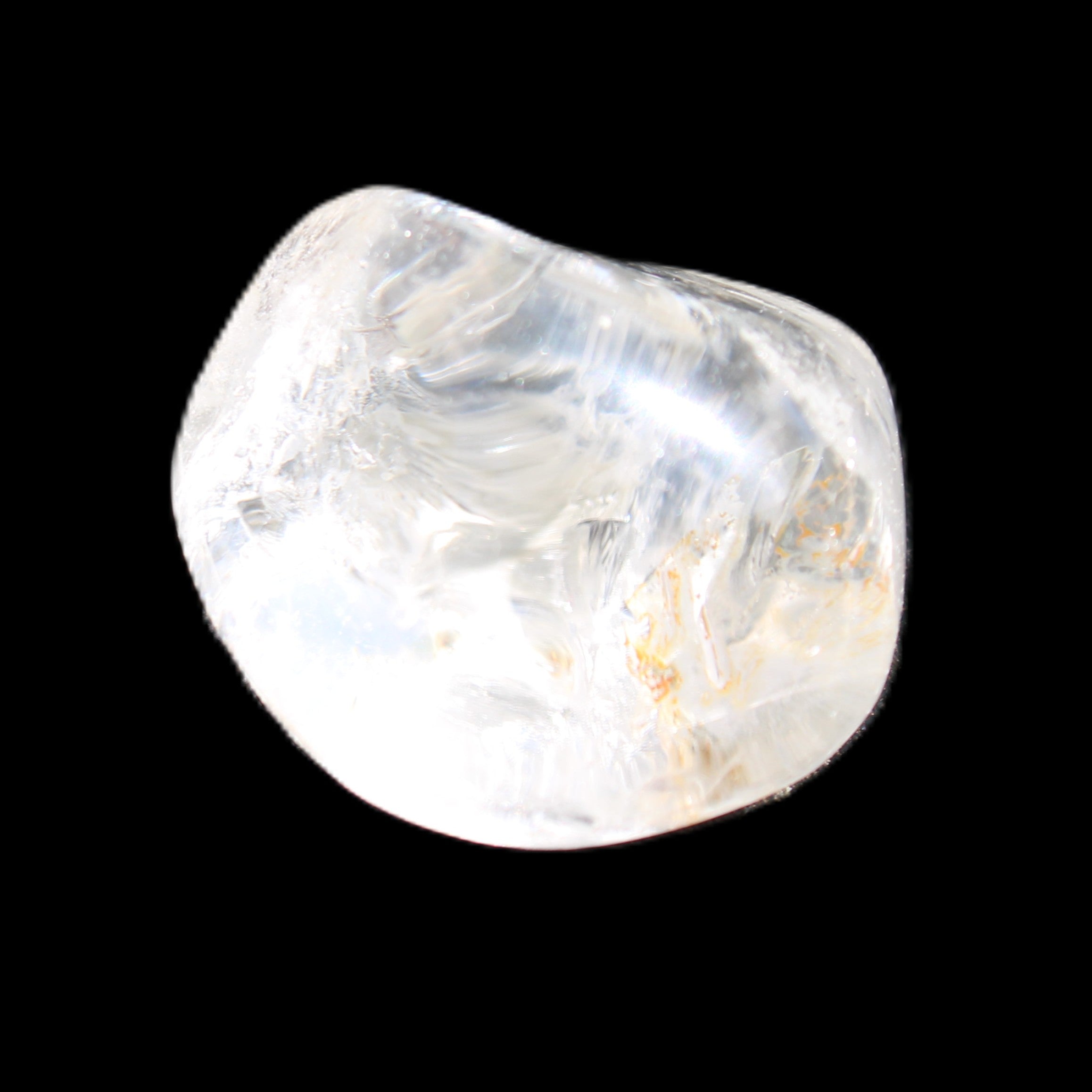 Clear Quartz tumble polished crystal 16-17g in sunlight - Rocks and Things Store