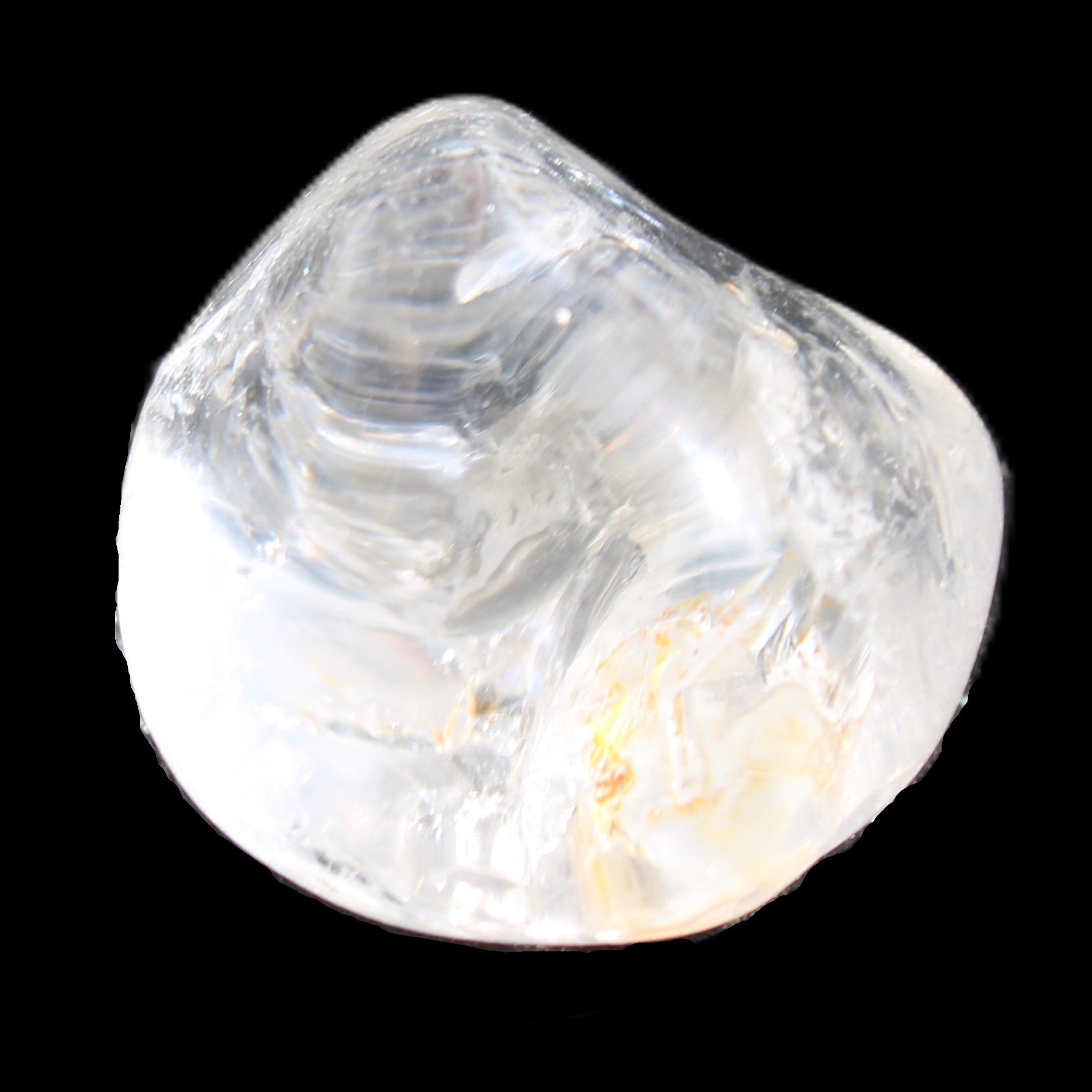 Clear Quartz tumble polished crystal 16-17g in sunlight - Rocks and Things Store