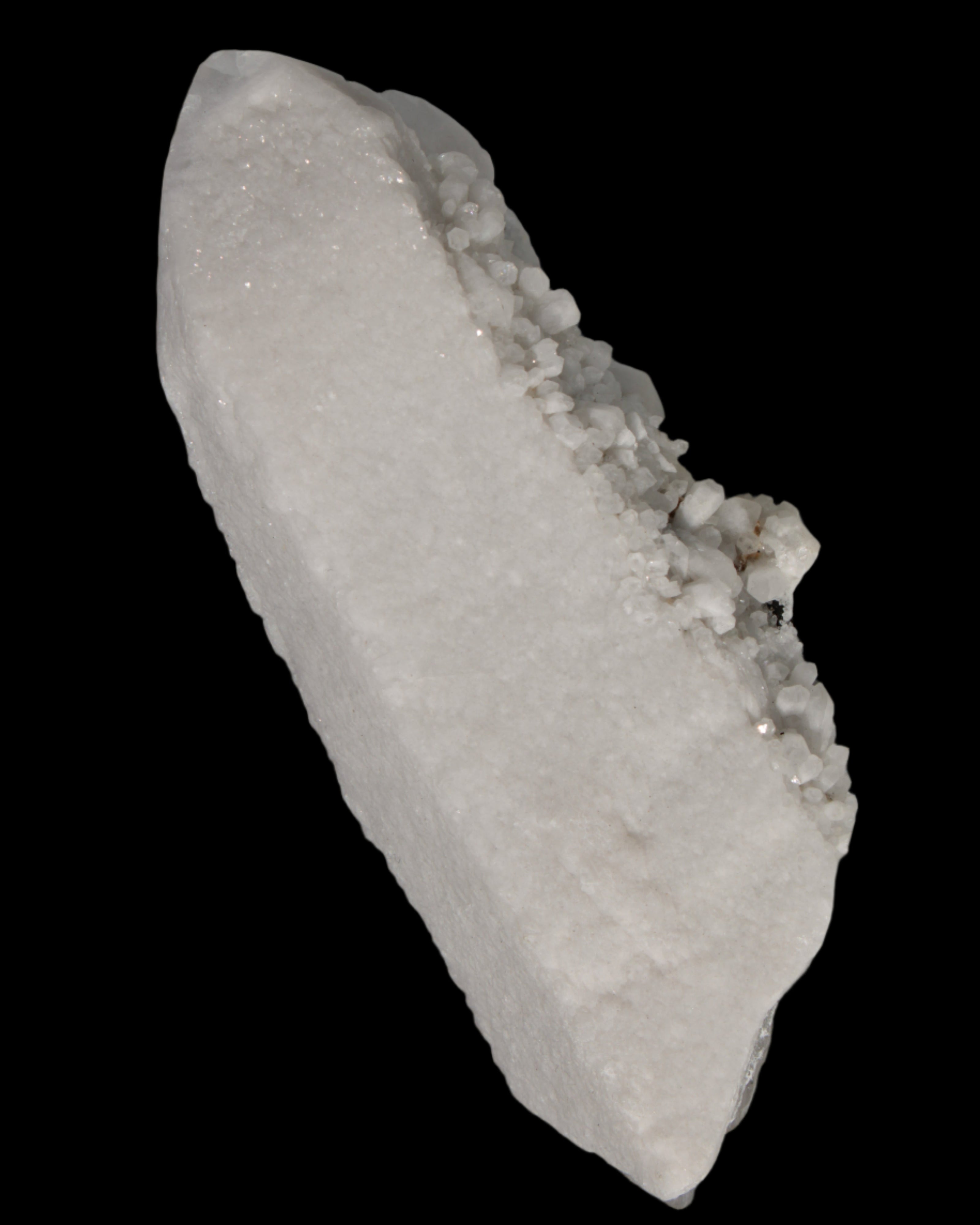 White Candle Quartz cluster from Inner Mongolia 267g in sunlight -Rocks and Things Store