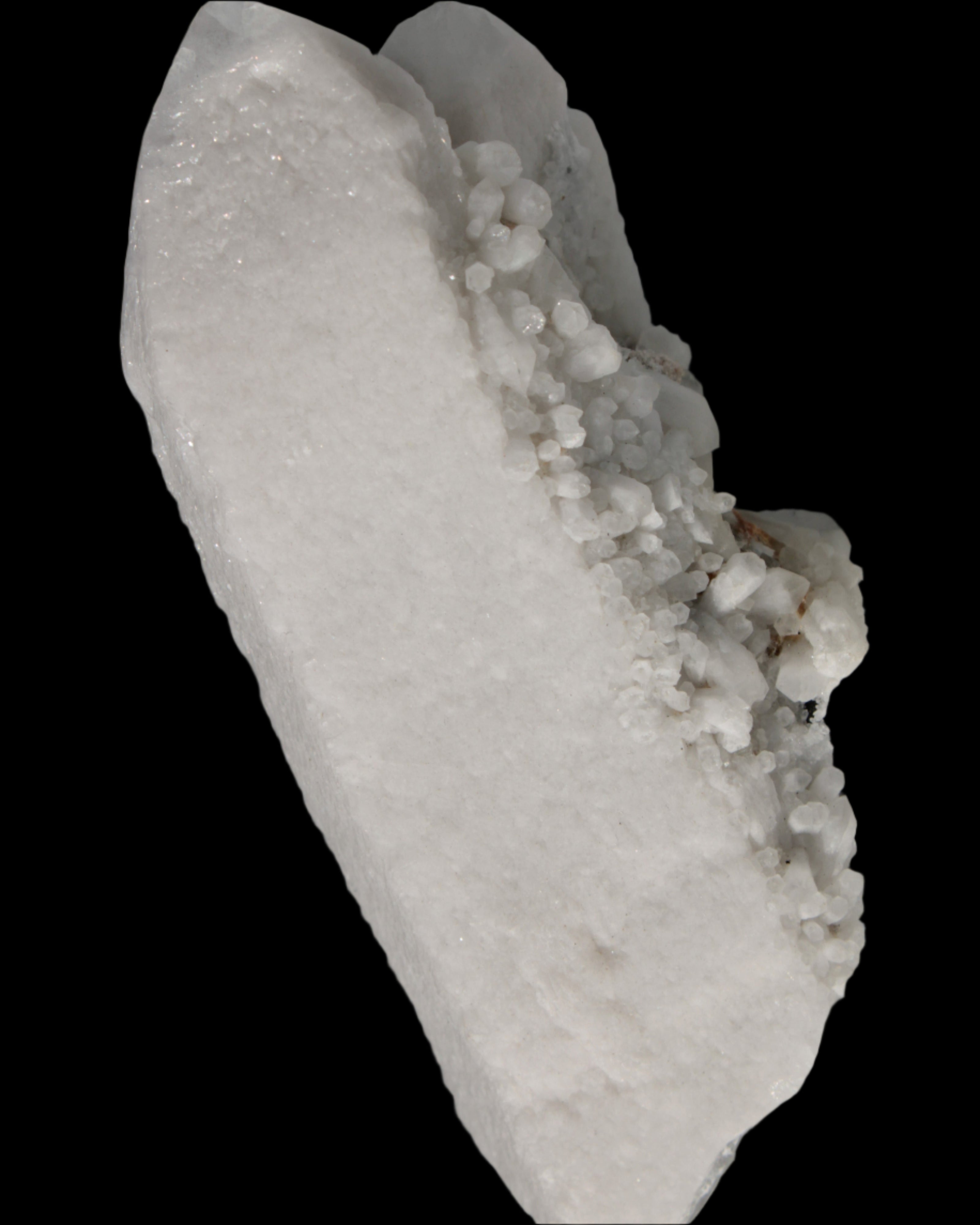 White Candle Quartz cluster from Inner Mongolia 267g in sunlight -Rocks and Things Store