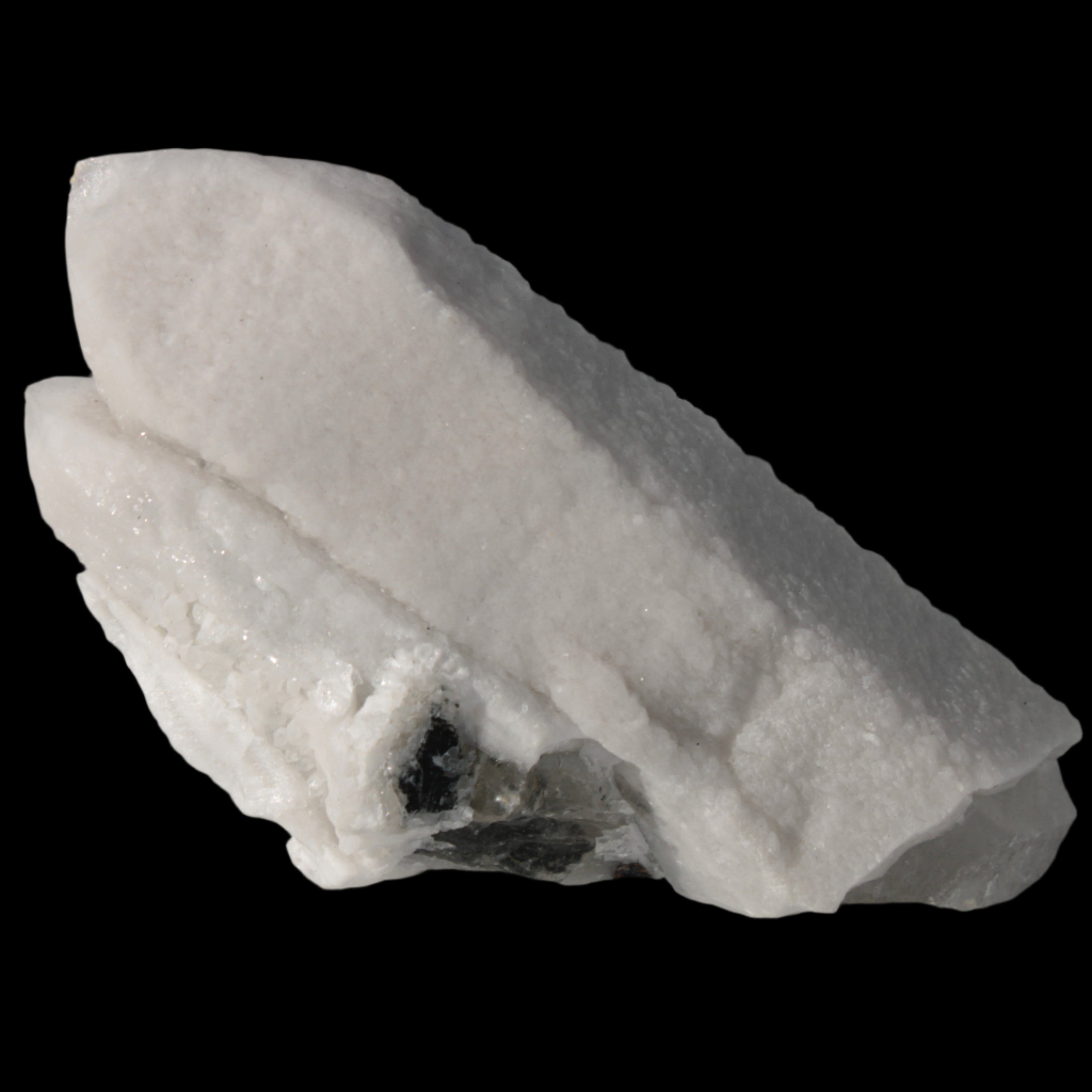 White Candle Quartz cluster from Inner Mongolia 267g in sunlight -Rocks and Things Store