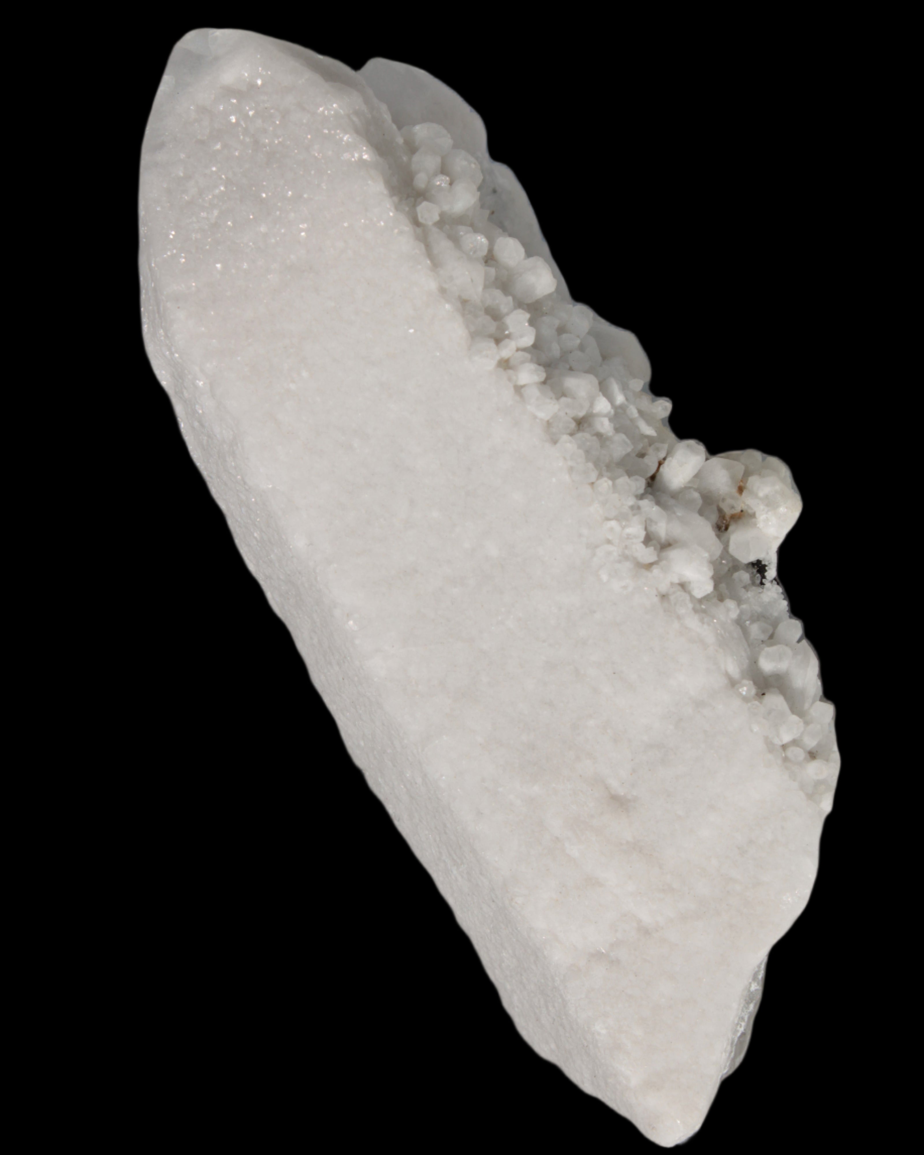 White Candle Quartz cluster from Inner Mongolia 267g in sunlight -Rocks and Things Store