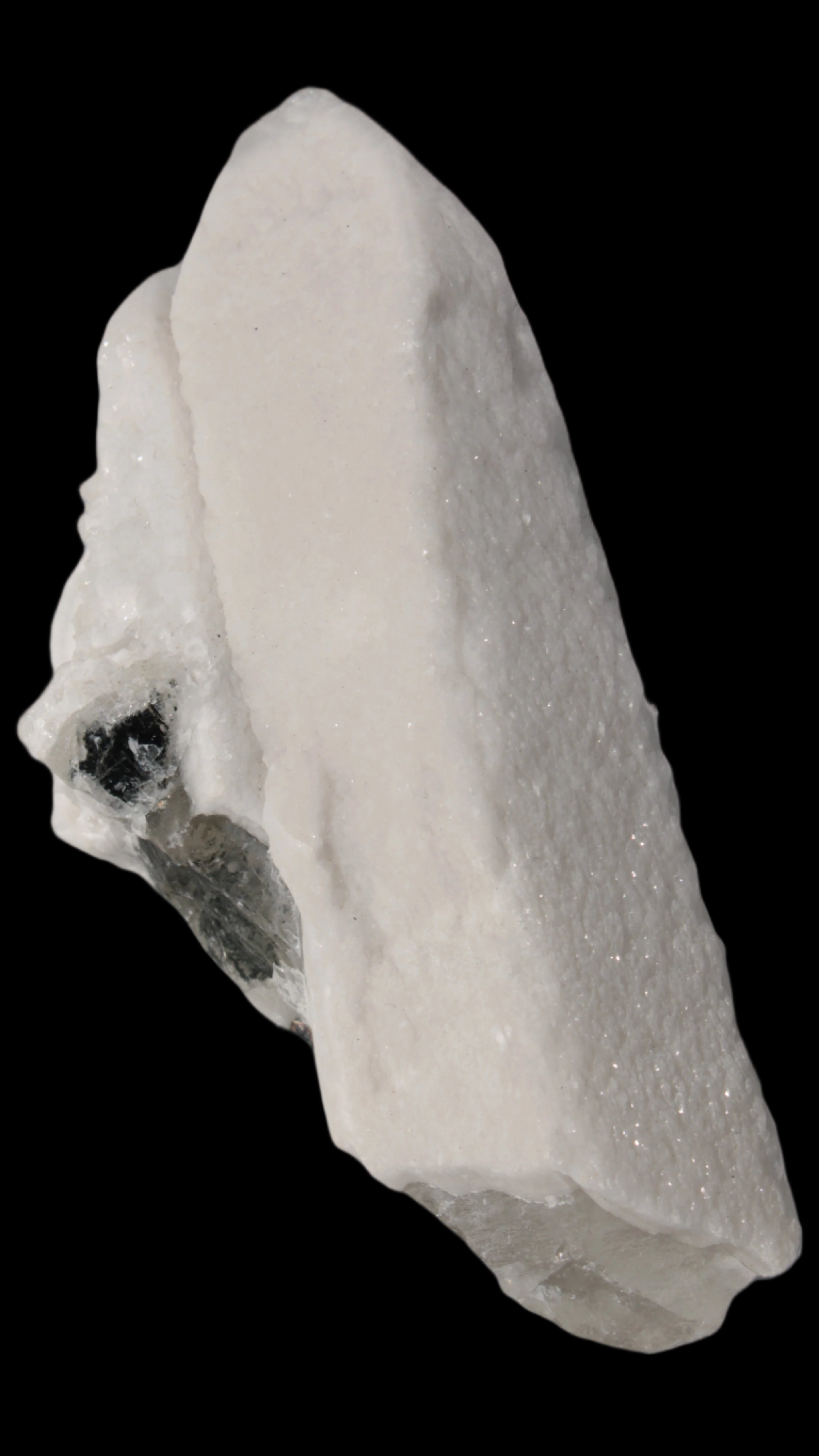 White Candle Quartz cluster from Inner Mongolia 267g in sunlight -Rocks and Things Store