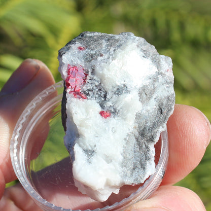 Cinnabar crystal from Tongren, Guizhou, China 22g