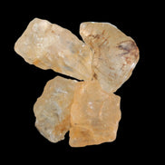 Golden Scapolite from Tanzania 4-6 crystals 11-12g in sunshine - Rocks and Things Store