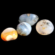 Agate 3/4 polished stones 16-17g in sunlight - Rocks and Things Store