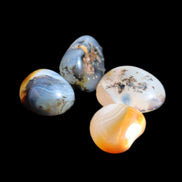 Agate 3/4 polished stones 16-17g in sunlight - Rocks and Things Store